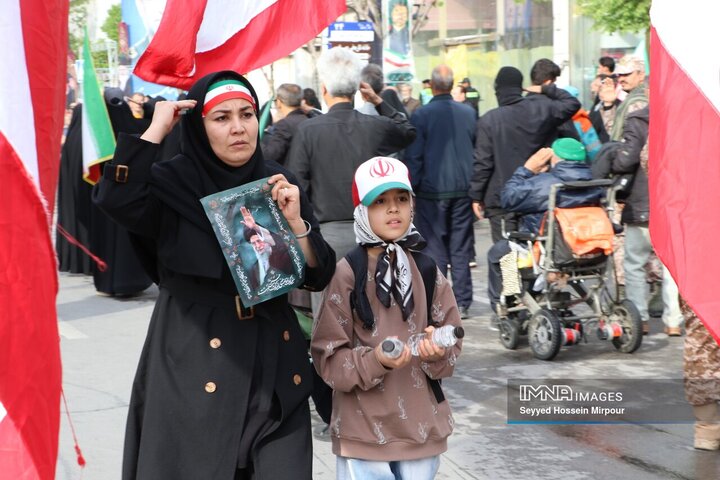 مراسم اربعین رهبر شهید انقلاب اسلامی در مشهد