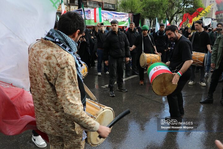 مراسم اربعین رهبر شهید انقلاب اسلامی در مشهد