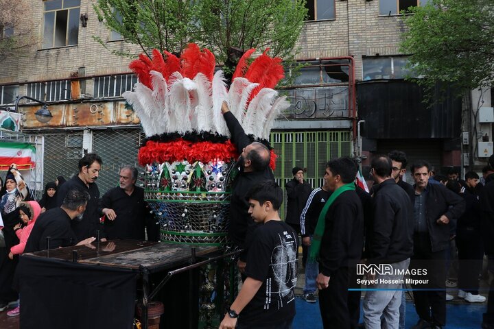 مراسم اربعین رهبر شهید انقلاب اسلامی در مشهد