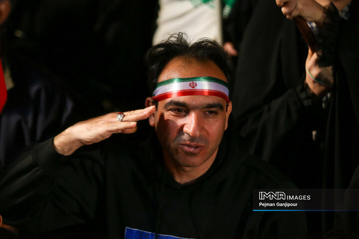 اقامه روضه چهلم رهبر شهید و شهدای جنگ رمضان