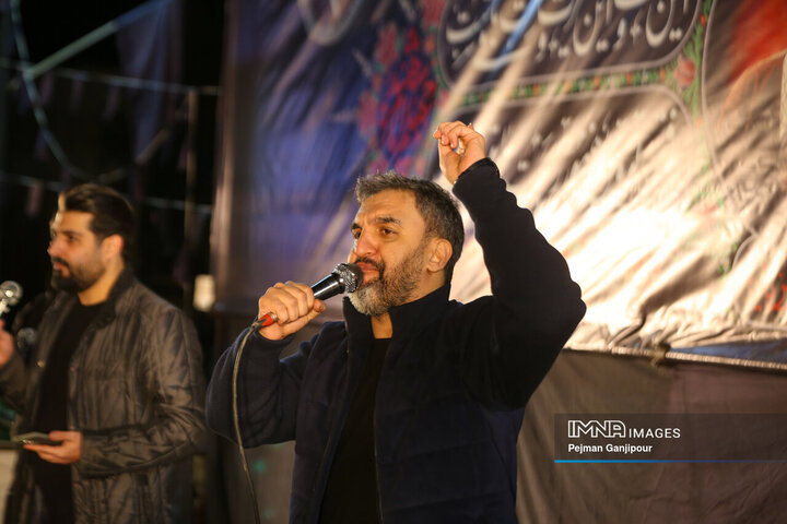 اقامه روضه چهلم رهبر شهید و شهدای جنگ رمضان