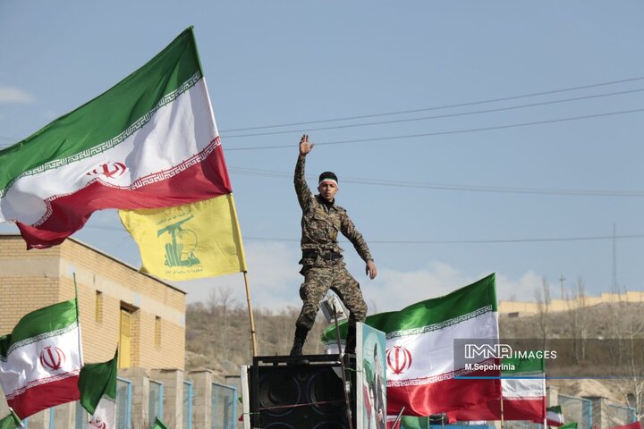 بزگترین کاروان خودرویی اقتدار ملی در تبریز