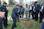 اجرای پویش نهال امید به یاد رهبر شهید در اردبیل