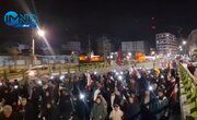 فیلم| طنین فریاد همبستگی و مقاومت در آسمان ایلام