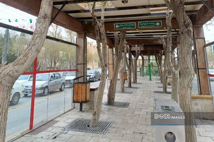 اجرای طرح تعمیرات و نگهداری ایستگاه‌ها و مسیر خط ۳ اتوبوس تندرو در خیابان جی