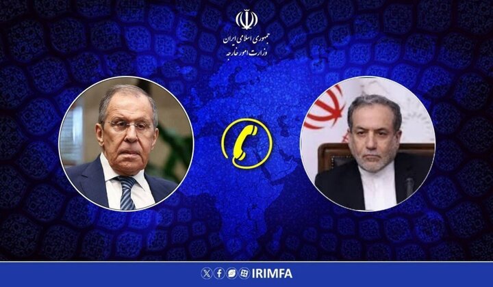 گفت‌وگوی تلفنی عراقچی و لاوروف