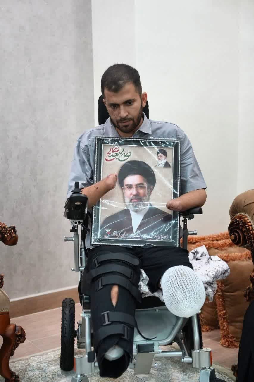 یک جانباز، یک دختر و یک ملت