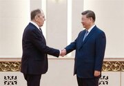 دیدار لاوروف با رئیس‌جمهور چین