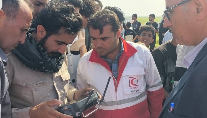 حضور ۴ تیم جست‌وجوی هلال‌احمر برای یافتن دو کودک دهلرانی