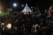 برگزاری آیین اربعین پستچی شهید در شهرستان آذرشهر