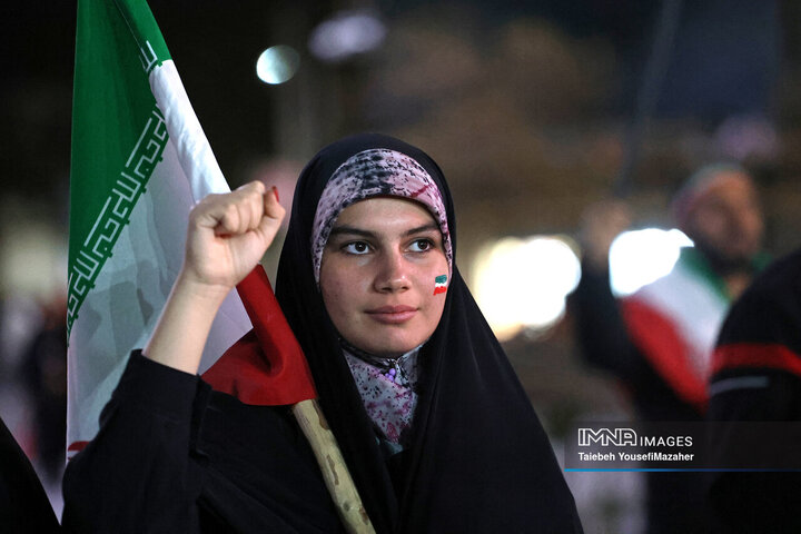 همدان؛ اوج همبستگی در اجتماع ۴۶ با پویش مشت‌های گره‌کرده