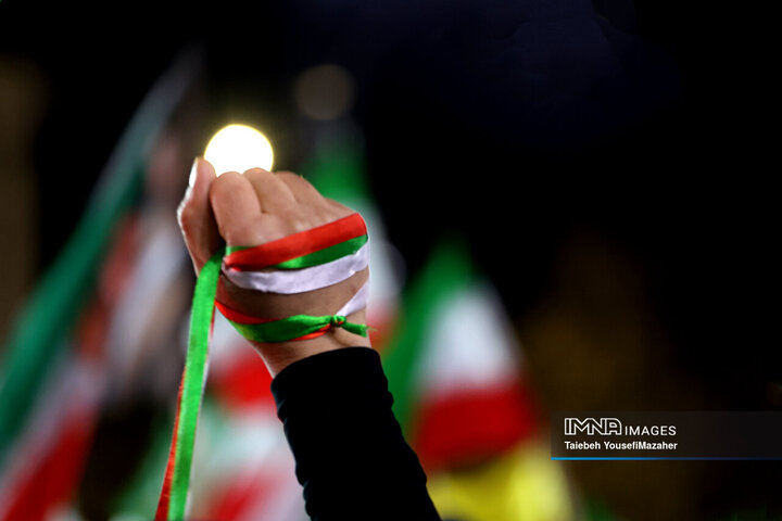 همدان؛ اوج همبستگی در اجتماع ۴۶ با پویش مشت‌های گره‌کرده