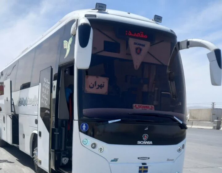 توقیف اتوبوس اسکانیا با ۳۷ میلیون تومان خلافی در محور اصفهان–تهران