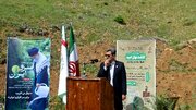 اجرای پویش ملی درختکاری «سرو ایران» در کردستان/ کاشت ۱۲۰۰ اصله نهال در آبیدر