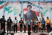 همایش دوچرخه‌سواری نوجوانان منطقه ۱۴ اصفهان در تجدید بیعت با رهبری و ترویج نشاط و شادی