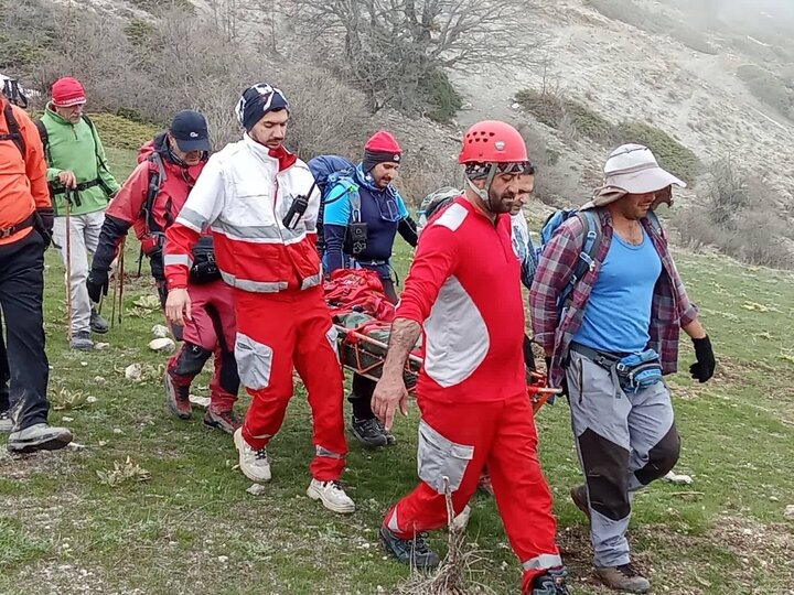 فوت یک کوهنورد در ارتفاعات شورکچال سوادکوه