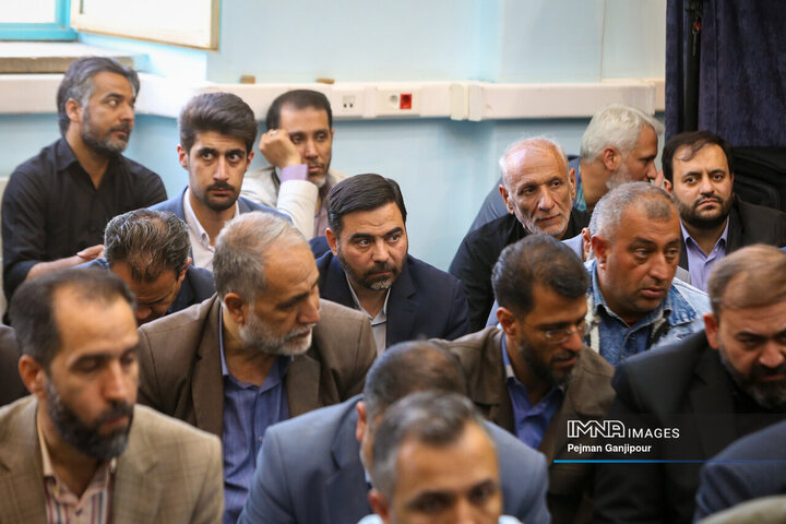 مراسم گرامیداشت شهدای جنگ رمضان
