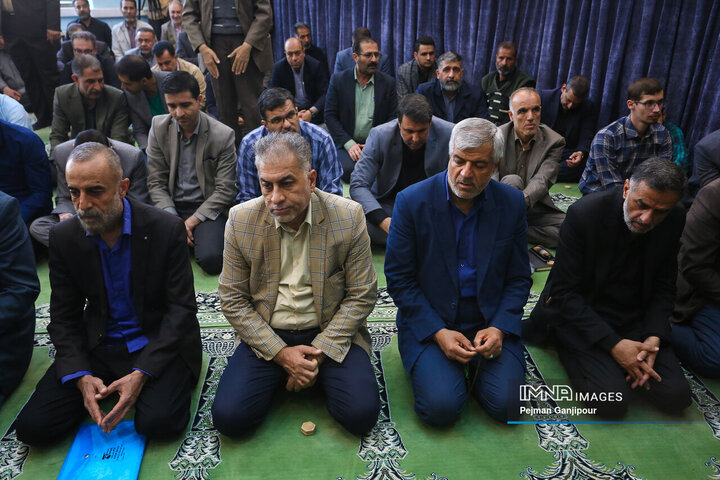 مراسم گرامیداشت شهدای جنگ رمضان