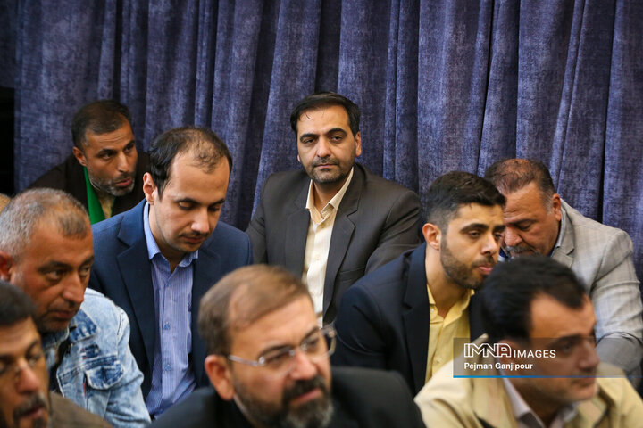 مراسم گرامیداشت شهدای جنگ رمضان