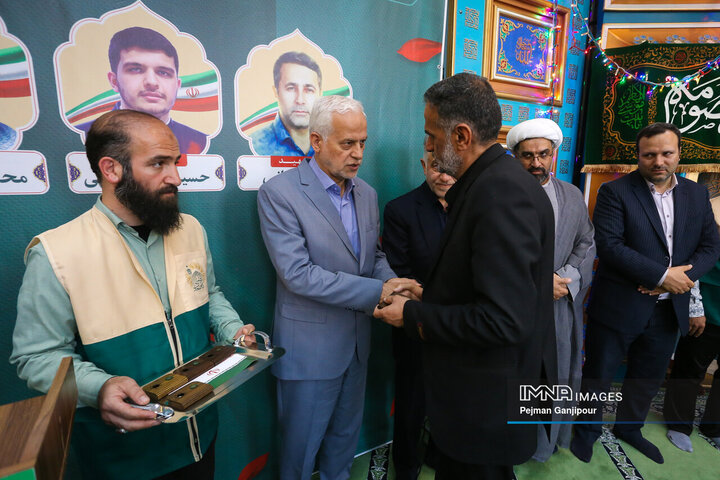 مراسم گرامیداشت شهدای جنگ رمضان