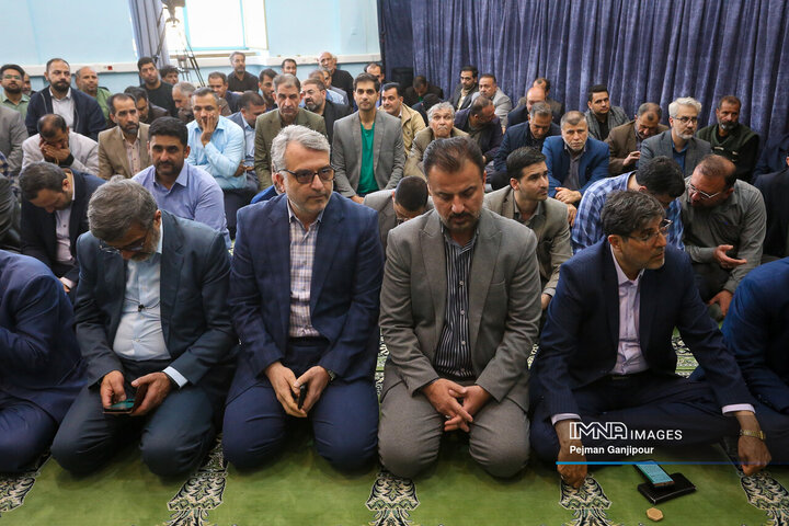 مراسم گرامیداشت شهدای جنگ رمضان