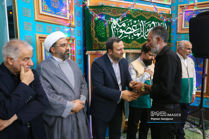 مراسم گرامیداشت شهدای جنگ رمضان