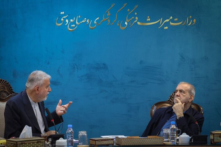 دستور پزشکیان برای مرمت فوری آثار آسیب‌دیده در حملات اخیر