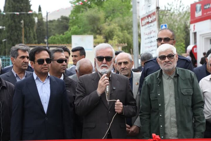 رسیدن دستگاه تی‌بی‌ام مترو شیراز به شهرک سعدی