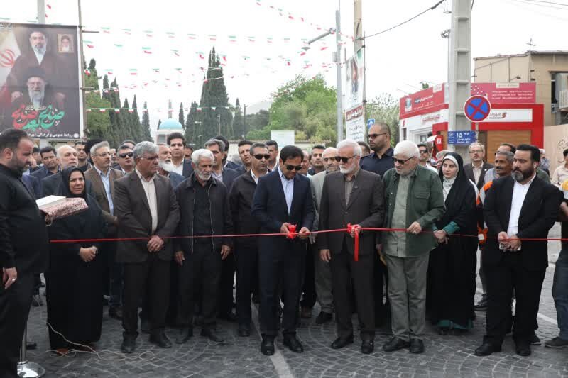 رسیدن دستگاه تیبیام مترو شیراز به شهرک سعدی