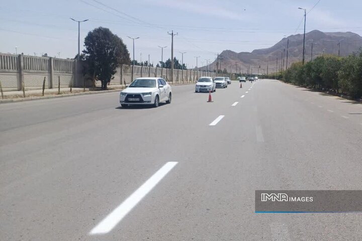 ۲۳۰ کیلومتر از محورهای مواصلاتی خراسان شمالی خط‌کشی شد