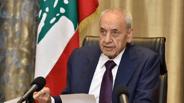 نبیه بری: اجازه نمی‌دهیم یک متر از خاک لبنان کم شود