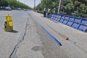 منطقه ۱۰ پیشگام ایمنی شهری؛ نخستین اجرای نیوجرسی درجاریز بزرگراهی در اصفهان