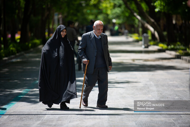 رد پای بهشت در چهارباغ بهاری