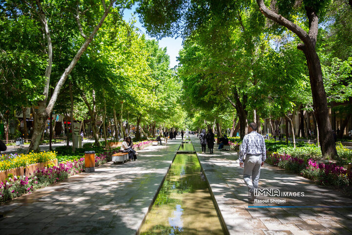 رد پای بهشت در چهارباغ بهاری