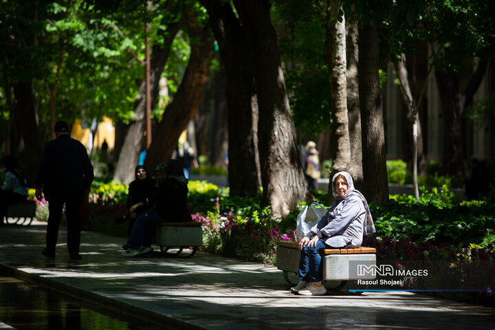 رد پای بهشت در چهارباغ بهاری