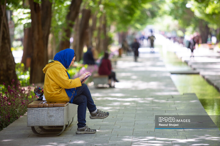 رد پای بهشت در چهارباغ بهاری