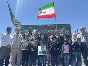 تجلیل هیئت اسکیت اصفهان از فرزندان شهدای جنگ ۴۰ روزه