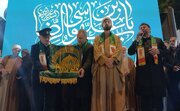 فیلم| خدام رضوی میهمان تجمع شبانه بجنورد