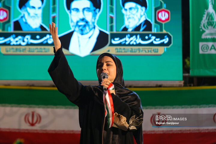 پنجاه‌و‌سومین شب حماسه حضور اصفهانی‌ها در خیابان‌ها