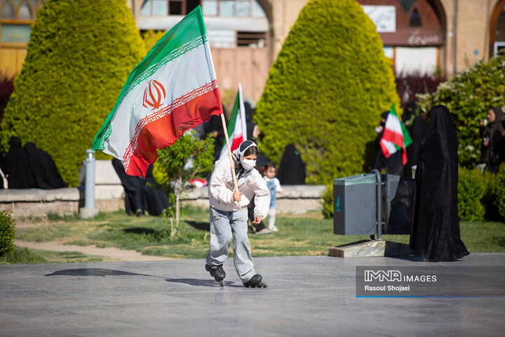گردهمایی نمایش اقتدار و هم آوایی بانوان نصف جهان