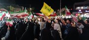 ایستگاه هشتادم «قرار شبانه» مردم خلیل‌آباد برای دفاع از ایران
