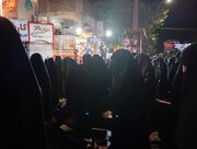 اقامه نماز استغاثه امام زمان (عج) در مساجد و خیابان‌های مشهد مقدس