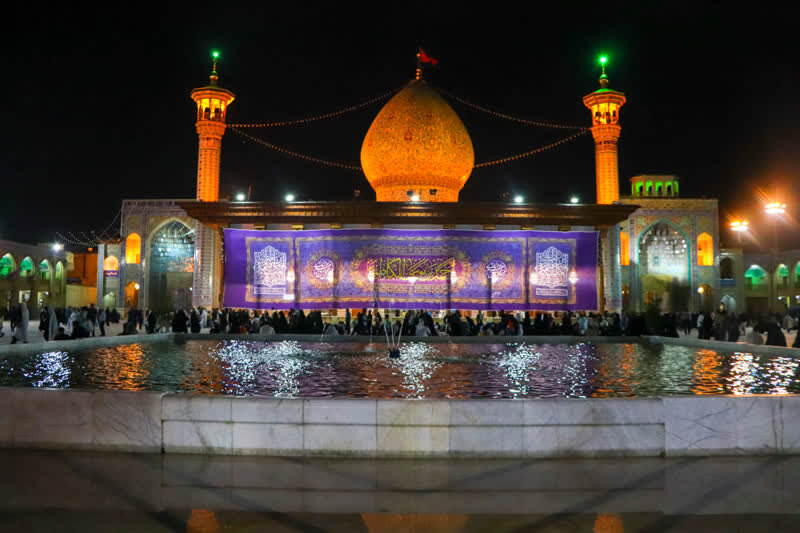 همنفسیِ زمین و آسمان در سومین حرم شیفتگان اهل بیت(ع)