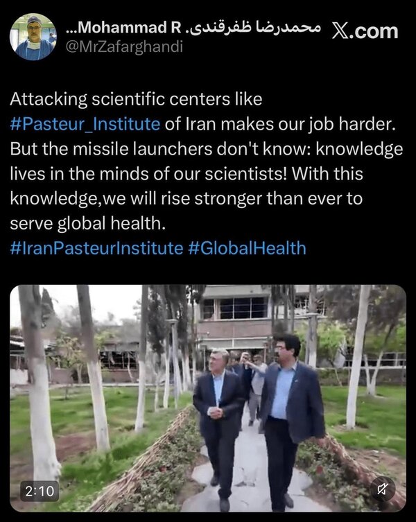 وزیر بهداشت: قویتر از همیشه به سلامت جهانی خدمت خواهیم کرد