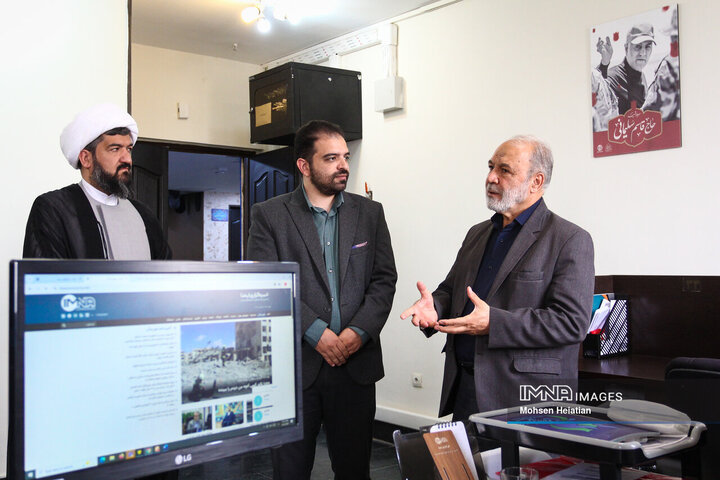 حضور رئیس کمیسیون آب و مناطق کم‌برخوردار شورای شهر اصفهان در خبرگزاری ایمنا