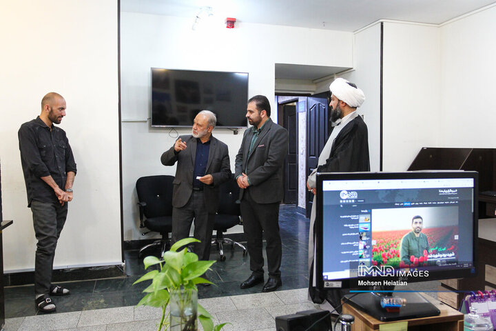 حضور رئیس کمیسیون آب و مناطق کم‌برخوردار شورای شهر اصفهان در خبرگزاری ایمنا