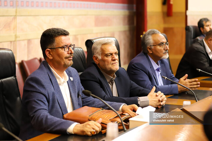 آیین انعقاد تفاهم بین استانداری اصفهان و سازمان آموزش فنی‌و‌حرفه‌ای کشور