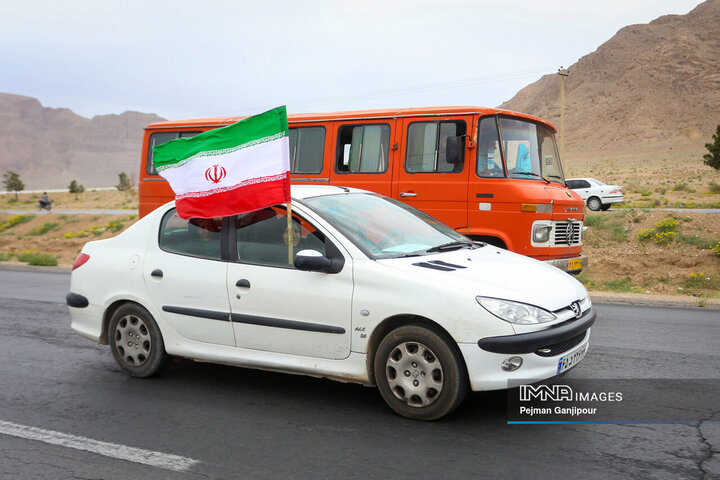 کاروان خودرویی بازدید از معجزه مهیار