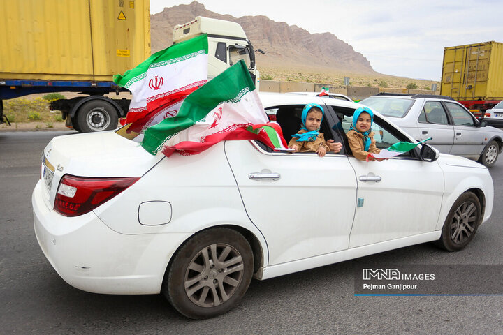 کاروان خودرویی بازدید از معجزه مهیار