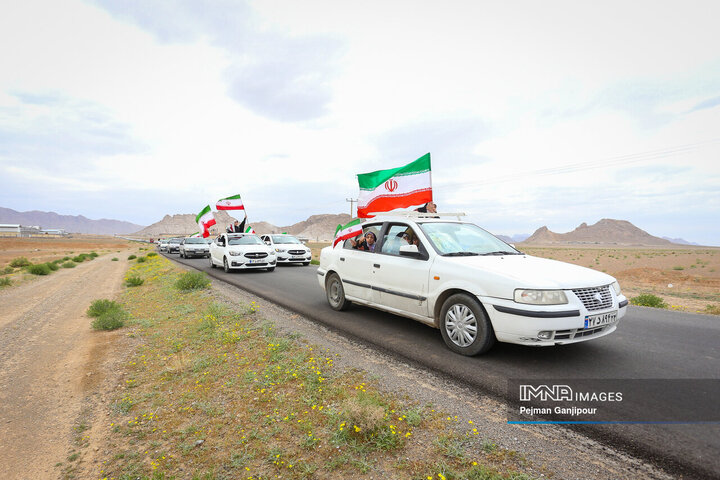 کاروان خودرویی بازدید از معجزه مهیار